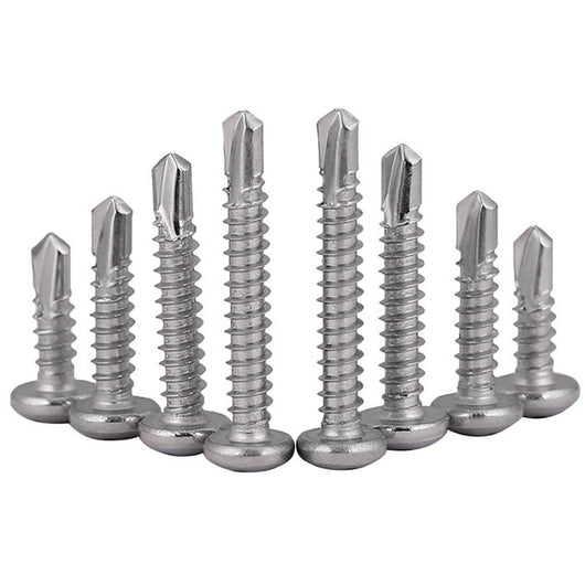 Tornillos de Acero Inoxidable con Espiga Helicoidal y Ranura Phillips