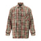 Camisa Tie-Dye Cuadros Manga Larga para Hombre