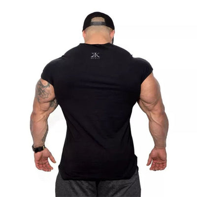 Playera Deportiva de Algodón Cuello Redondo para Entrenamiento al Aire Libre Hombre - Image 6