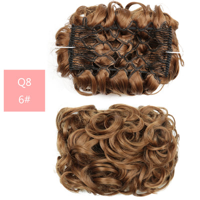 Moño Postizo de Fibra Sintética Resistente al Calor - Cabello de Seda Artificial - Image 12