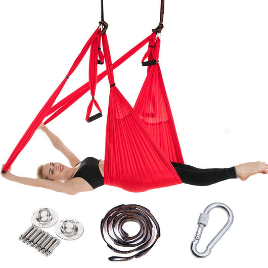 Hamaca de Yoga Aéreo Completa con 6 Asas - Soporte Máximo sin Elasticidad - Image 15