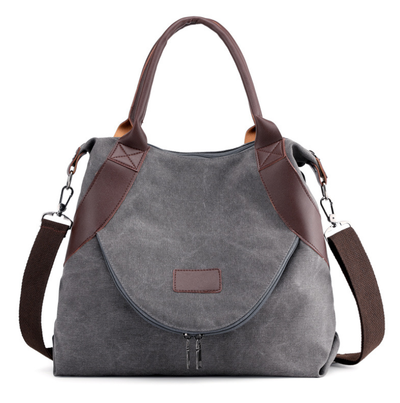Bolsa Mensajera de Lona para Mujer - Estilo Casual - Image 2