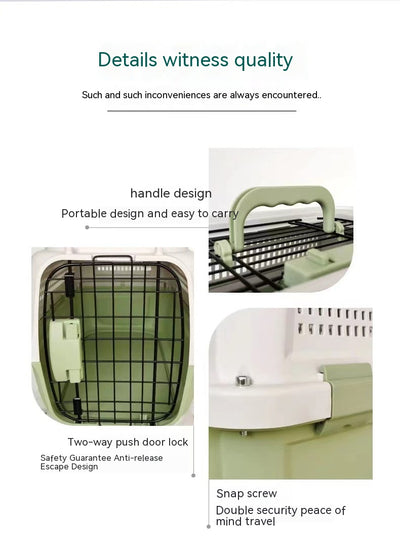 Transportín de Aire para Gatos - Maleta de Viaje Certificada - Image 12