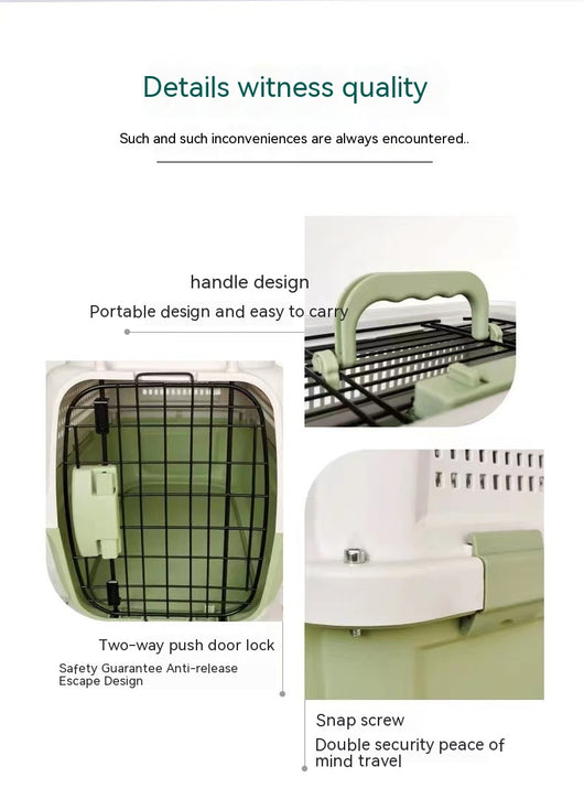 Transportín de Aire para Gatos - Maleta de Viaje Certificada - Image 12