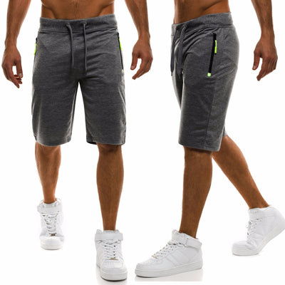 Pantalones Cortos Deportivos Camuflaje con Cremallera y Amarre - Image 4