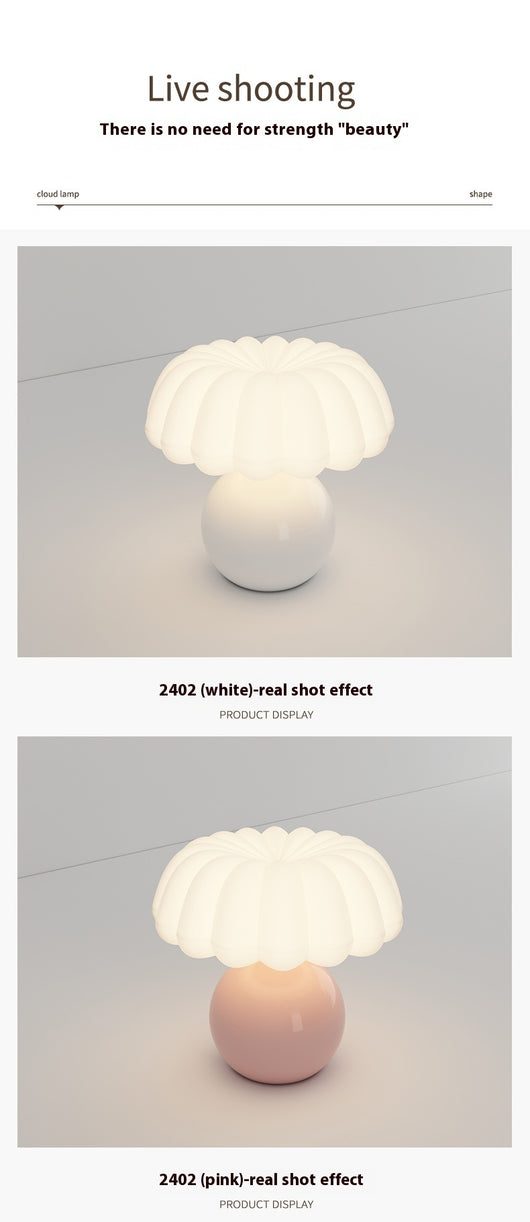 Lámpara Nocturna LED Seta para Dormitorio - Protección Visual Suave - Image 23