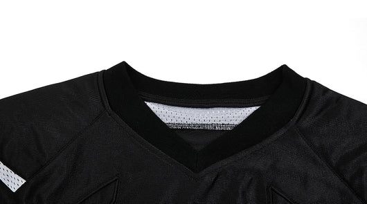 Chamarra Deportiva Retro Americana con Cuello V y Hombros Acolchados - Image 16