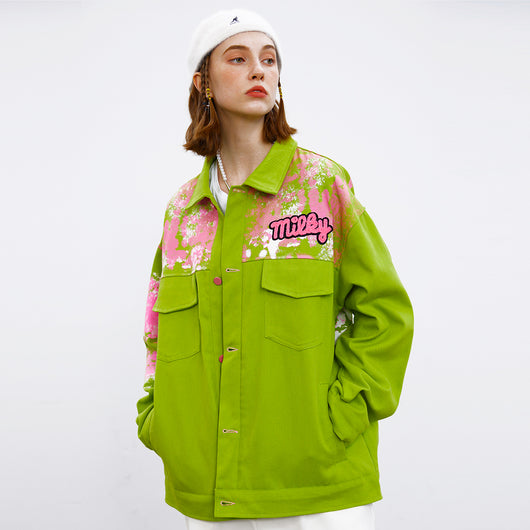 Chaqueta de Trabajo Splash-ink para Hombre y Mujer - Image 14