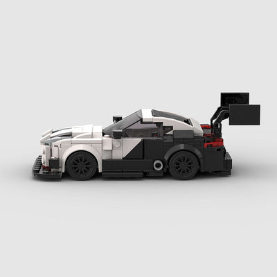 Bloques de Construcción para Auto de Carreras con Partículas Pequeñas MOC - Juguete Educativo DIY - Image 2