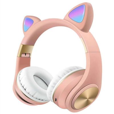 Auriculares Inalámbricos Bluetooth con Orejas de Gato - Image 5