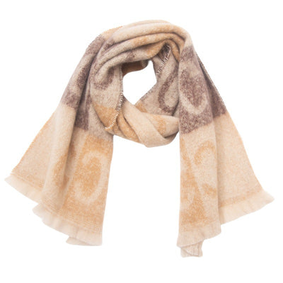 Bufanda Jacquard Unisex con Letras - Estilo Moderno para Él y Ella - Image 8