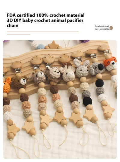 Cadena Mordedor para Bebé con Diseños de Animales Divertidos - Image 23