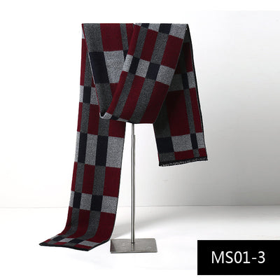 Bufanda de Cachemira para Hombre Otoño Invierno - Image 3
