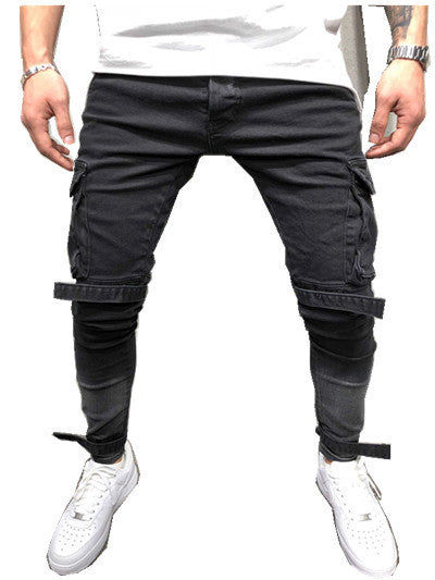 Pantalones Casuales con Bolsillos Amplios