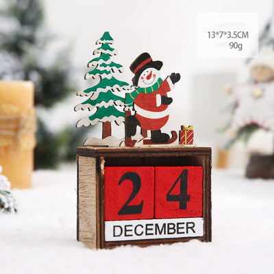 Calendario de Adviento con Escenas Navideñas Decorativas - Image 10