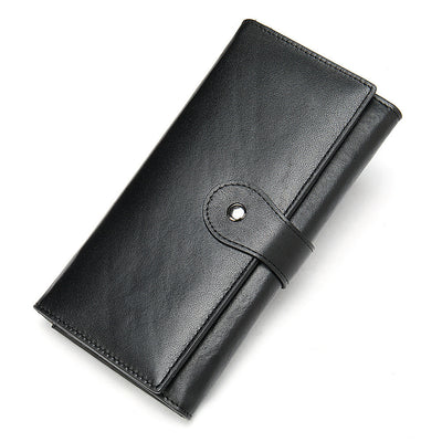 Billetera Dama de Cuero con Protección RFID Antimagnética - Image 19