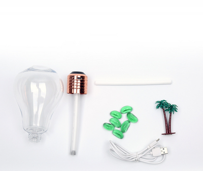 Difusor Ultrasónico USB Mini con Luz LED - Humidificador Aromaterápico de Diseño Botella - Image 6