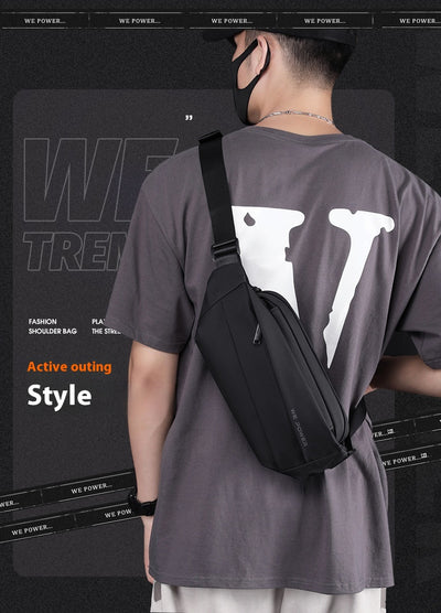 Bolsa Crossbody Deportiva para Hombre con Gran Capacidad - Image 10