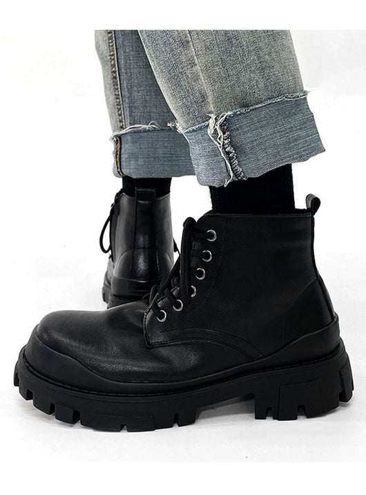 Botas Clásicas Negras de Alta Calidad Estilo Británico - Image 21