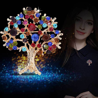 Broche Árbol de la Vida con Gipsófila - Image 5