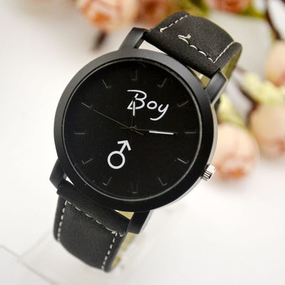 Reloj de Pareja My Love - Diseño Blanco y Negro