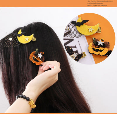 Clip Pumpkin Bow - Pasador Decorativo Calabaza - Image 14