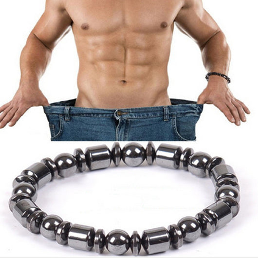 Pulsera Magnética de Terapia para Pérdida de Peso con Piedra Pentagrama - Image 4