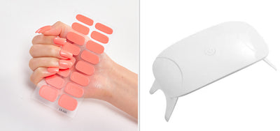 Calcomanías de Uñas Adhesivas Impermeables con Letras y Colores - Image 52