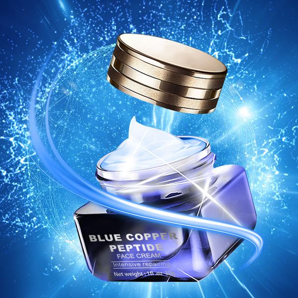 Crema Reparadora Blue Copper con Péptidos - Hidratación y Nutrición Intensas