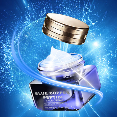Crema Reparadora Blue Copper con Péptidos - Hidratación y Nutrición Intensas