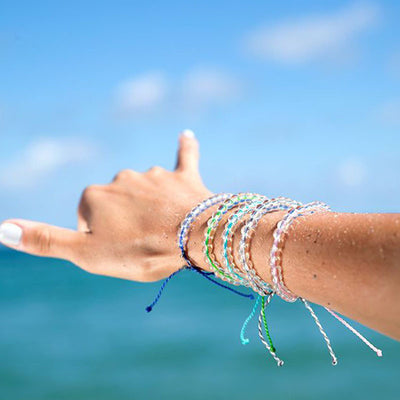 Pulsera de Cristal con Cuentas Brillantes - Image 2