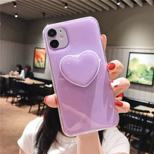 Funda para Teléfono con Purpurina y Soporte Integrado - Image 21