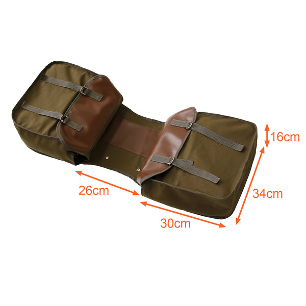 Bolsa Lateral de Lona para Motocicleta