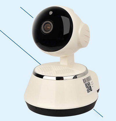 Cámara IP WiFi 720P para Seguridad del Hogar con Micrófono y Ranura Micro SD