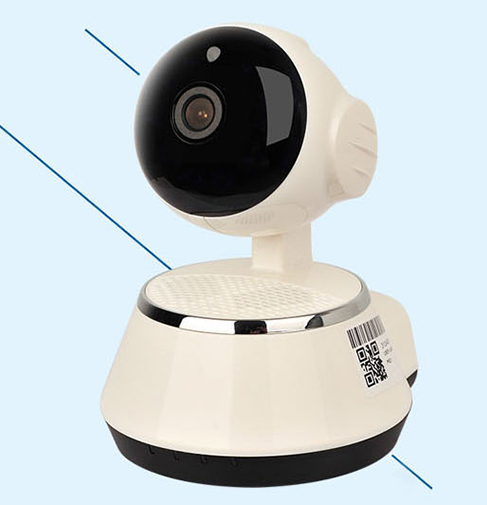 Cámara IP WiFi 720P para Seguridad del Hogar con Micrófono y Ranura Micro SD