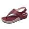 Sandalias Velcro con Magdalena y Strass Brillantes