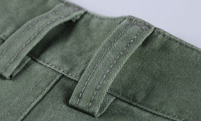 Uniforme Militar Delgado Primavera-Verano Corte Recto Estilo Juvenil - Image 11