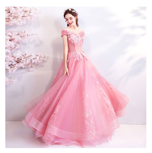 Vestido de Novia Largo Hombros Descubiertos - Elegancia para Ceremonias Especiales - Image 3