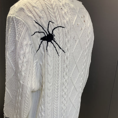 Suéter Unisex con Patrón de Araña en Jacquard - Image 6