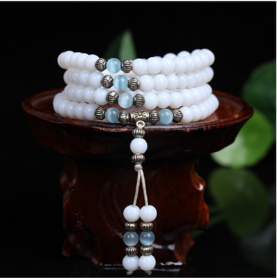 Pulsera de Cristal Natural Multicapa - Image 3