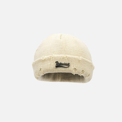 Gorra de Lana con Detalle de Metal Rasgado - Image 4