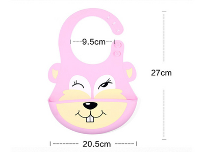 Baberos Silicona Grado Alimentario con Bolsillo para Comida | Baberos Impermeables Ajustables para Niños - Image 16
