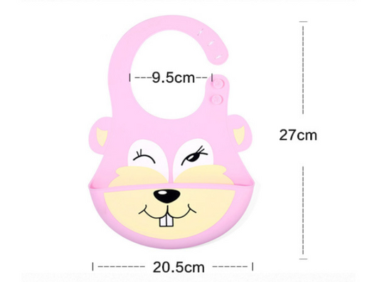Baberos Silicona Grado Alimentario con Bolsillo para Comida | Baberos Impermeables Ajustables para Niños - Image 16