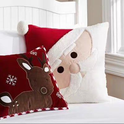 Cojín Navideño Bordado con Diseño Festivo - Image 17