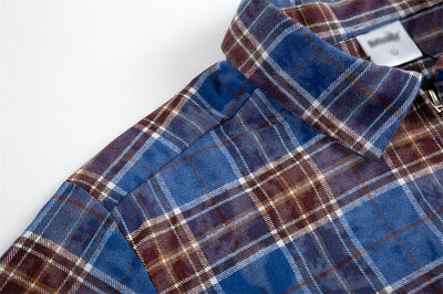 Camisa a Cuadros Desgastada para Hombre - Image 9