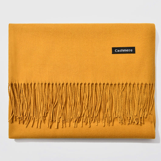Bufanda de Cachemira Liso Premium - Image 14