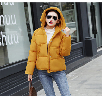 Abrigo Acolchado Holgado con Capucha Estilo Pan para Figuras Petite - Image 17