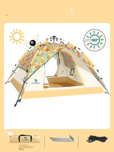 Toldo Automático Reforzado Impermeable para Playa y Camping - Image 3