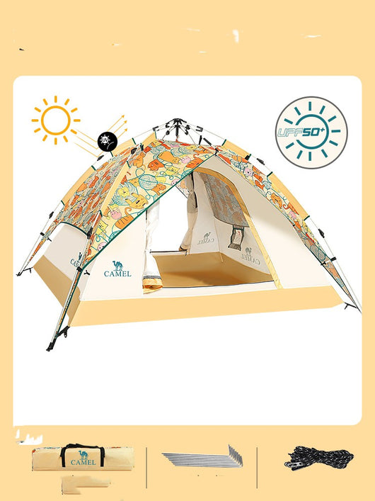 Toldo Automático Reforzado Impermeable para Playa y Camping - Image 3