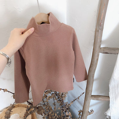 Polera Térmica de Cuello Alto y Manga Larga